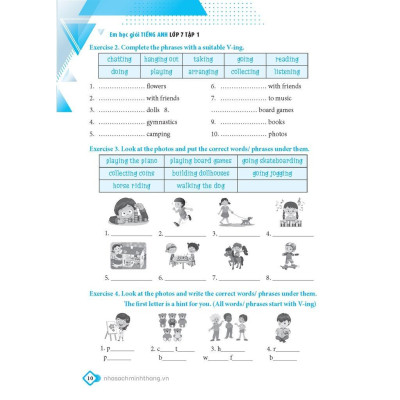 Sách - Global Success - Em Học Giỏi Tiếng Anh Lớp 7 - Có Đáp Án - Combo 2 Tập - Minh Thắng