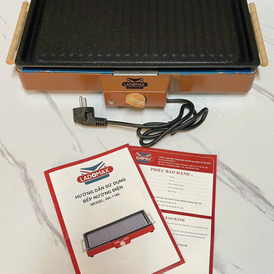 Bếp Nướng điện đa năng Ladomax HA-1186 - Hàng Chính Hãng 