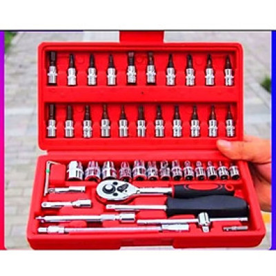 BỘ DỤNG CỤ ĐỒ NGHỀ SỮA CHỮA 46 CHI TIẾT THÁO LẮP ĐA NĂNG