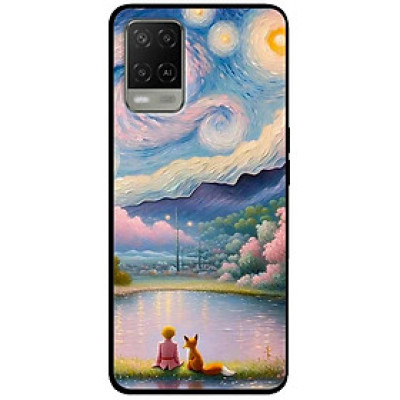 Ốp lưng cho Oppo A54 - A55 - A56 5G - A55s - A18 - A38 - A58 - Cậu Vàng Ngắm Hoàng Hôn - Hàng Chính Hãng