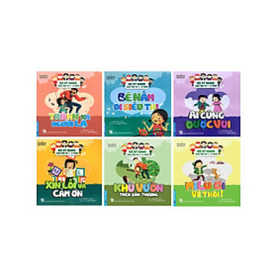 Combo Bộ Kỹ Năng Cho Trẻ Từ 1-6 Tuổi (Bộ 6 Cuốn) _FN