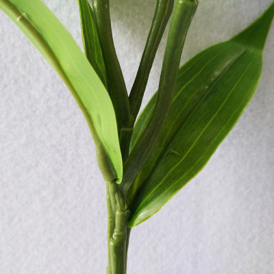 Cành hoa ly giả - 1 cành 4 bông - dài 95cm - Cây giả, hoa lụa Decor trang trí nhà cửa