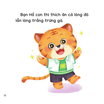 Sách - Bé Lớn Lên Cùng Những Câu Chuyện Nhỏ - Bé Thích Đồ Ăn Ngon