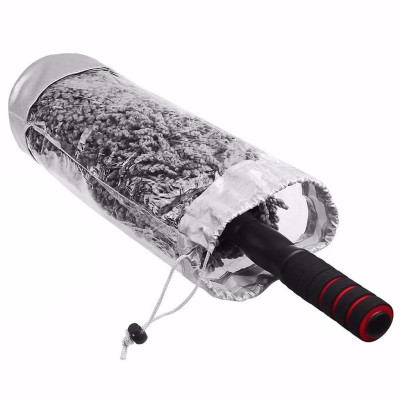 Chổi lau xe ô tô chuyên dụng - Chổi vệ sinh đa năng sợi dầu,  cán dài kim loại co rút