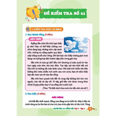 Sách - Bộ Đề Kiểm Tra Tiếng Việt Lớp 3 - Tập 2 - Kết Nối Trí Thức Với Cuộc Sống - Minh Thắng