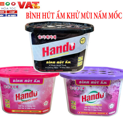Combo 6 Hộp Hút Ẩm Khử Mùi Nấm Mốc Hương Hồng 450Ml