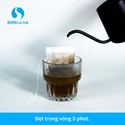 Cà phê VN Collection - SHIN Cà Phê - Túi Nhúng - Hộp 10 gói