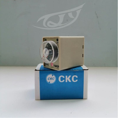 Rơ le thời gian CKC ( kèm đế ) - Relay thời gian CKC AH3-3 10S