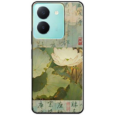 Ốp lưng cho Vivo Y03 - Y03T - Y18 - Y18S - Y18T - Y27 5G - Y28 4G - Y36 - Sen Chữ Hoa - Hàng Chính Hãng