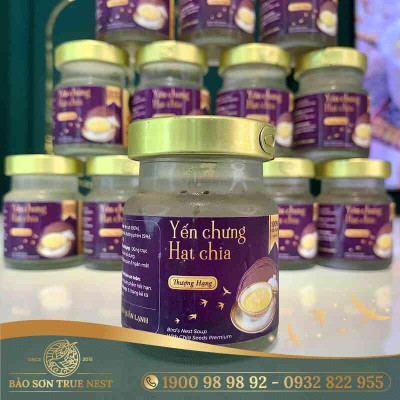 Yến Chưng Hạt Chia (Hũ 70ml) - BẢO SƠN TRUE NEST