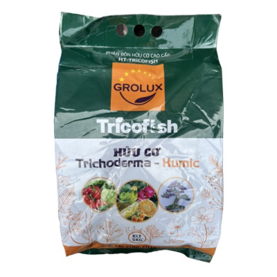 Phân hữu cơ đạm cá TricoFish chứa vi sinh Trichoderma - Humic