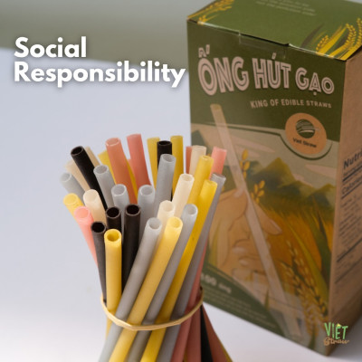 Mua 1 được 2 x Hộp 100 Ống hút gạo Φ6x200mm Nhiều Màu (Cafe, Nước trái cây, sữa)