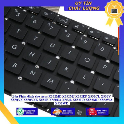 Bàn Phím dùng cho Asus X552MD X552MJ X552EP X552CL X550V X550VX X550VXK X550E X550EA X552L X552LD X552MD X552WA X552WE - Hàng Nhập Khẩu New Seal