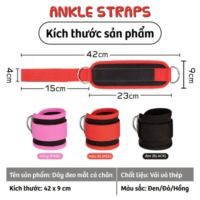 Dây đai đeo cổ chân tập gym Strength training ankle sleeve