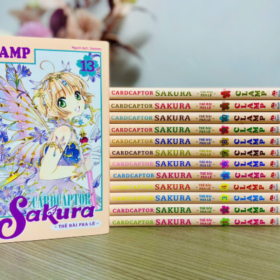 Truyện tranh Card Captor Sakura - Thẻ Bài Pha Lê 10 tập (Thíu 1 tập)