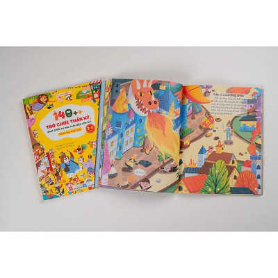 140++ trò chơi thần kỳ, phát triển trí não toàn diện cho trẻ 3-9 tuổi