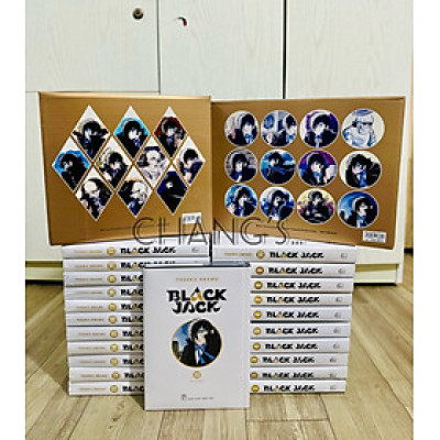 Truyện tranh Black Jack trọn bộ 22 tập Bản đặc biệt Nguyên seal (Hết boxset) - Chang Book