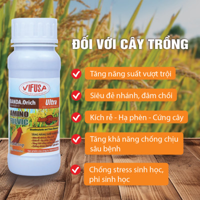BANDA.Orich - Phân bón Amino Fulvic chai 250ml