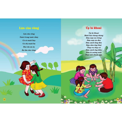 Sách - Đồng Dao Cho Bé - Các Trò Chơi Dân Gian - Minh Thắng