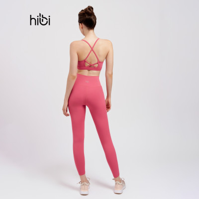 Set đồ tập Yoga Gym Hibi Sports H172 Kiểu 2 dây đan nơ, kèm mút ngực