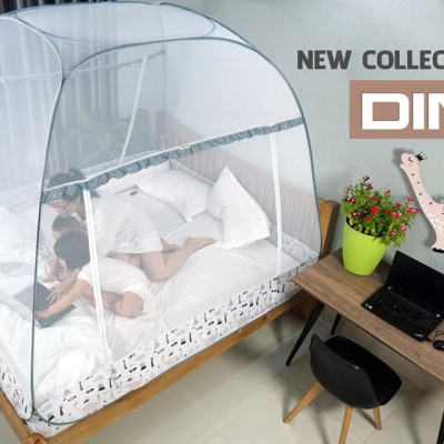 Màn Chụp , Mùng Chụp Cao Cấp Mộc Miên Đỉnh Rộng - Kích Thước 1,8mx2m - 2 cửa ( Hà Nội )