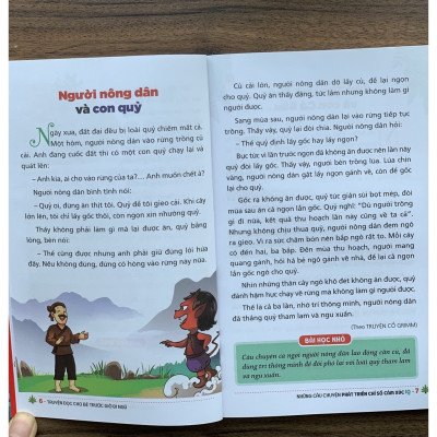 Sách - (Combo 2 cuốn ) Truyện đọc cho bé trước giờ đi ngủ phát triển IQ và EQ cho bé từ 3 - 12 tuổi