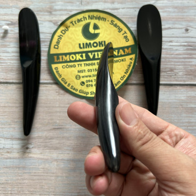 Cây Cạo Gió Bằng Sừng Trâu Kiêm Bấm Nguyệt