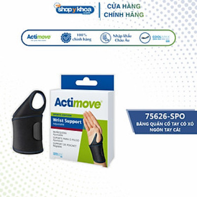 Băng quấn cổ tay có xỏ ngón tay cái 75626-SPO Actimove Wrist Support