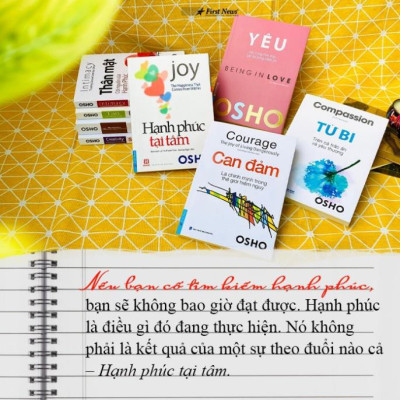 Sách - OSHO Yêu (Yêu trong tỉnh thức, gắn bó trong niềm tin) - First News