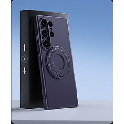 Ốp Lưng Cho Samsung Galaxy S24 Ultra / S25 Plus / S24 Plus / S23 Ultra / S23 Plus Nhựa Cứng Có Từ Tính Tích Hợp Gía Đỡ