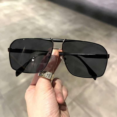 Kính râm nam cao cấp đi đường dáng vuông chống nắng uv + Tặng phụ kiện kèm theo