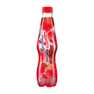 Thùng 24 chai Nước tăng lực Number 1 hương dâu chai PET 330 ml