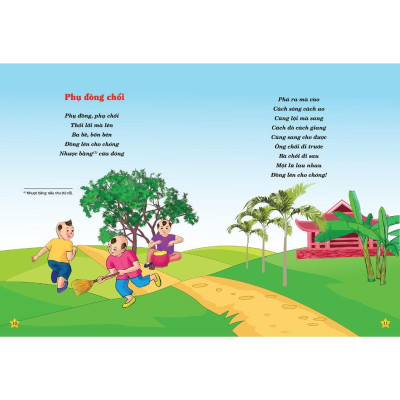 Sách - Đồng Dao Cho Bé - Các Trò Chơi Dân Gian - Minh Thắng