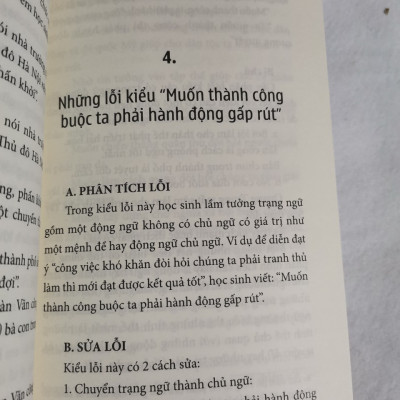 Sách - Sổ Tay Sửa Lỗi Hành Văn