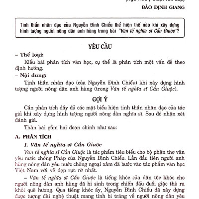 207 Đề Và Bài Văn Hay Lớp 11