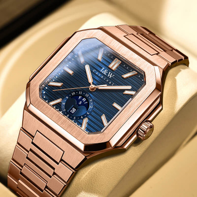 Đồng Hồ Nam I&W Carnival 55876G1Chính Hãng Full Box Chống Nước Kính Chống Xước Dây Thép 316L BH 60T