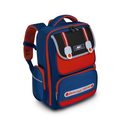 Balo học sinh siêu bền TNBags Smart Red TN.B 3110