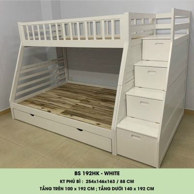 Giường Tầng chất lượng Juno Sofa Tầng trên 1m, Tầng dưới 1m4