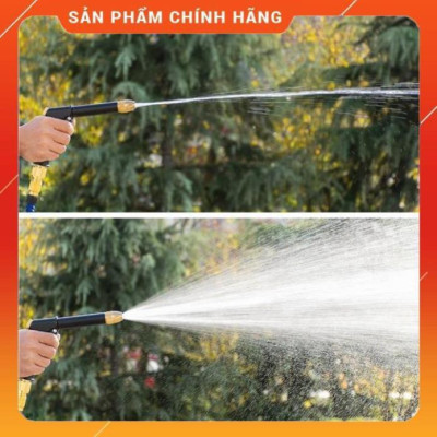 Vòi Xịt Rửa Xe️ Bộ dây và vòi xịt tăng áp lực nước rửa xe tưới cây loại 7.5m (dãn nở 22m) 206733