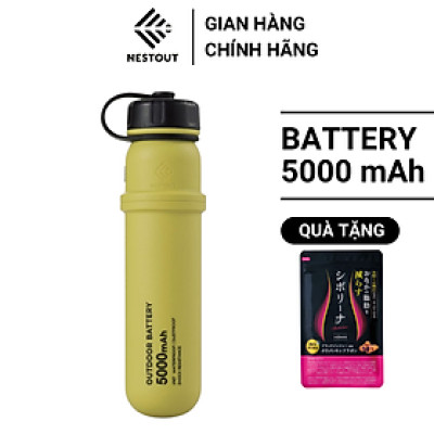 Pin Sạc Dự Phòng Di Động Chuyên Dụng Ngoài Trời ELECOM NESTOUT Outdoor Battery (5000mAh) - Hàng Chính Hãng - ELECOM OFFICIAL SHOP