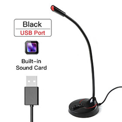 Microphone RGB TSP2012 kết nối USB cho máy tính Micro - hàng nhập khẩu