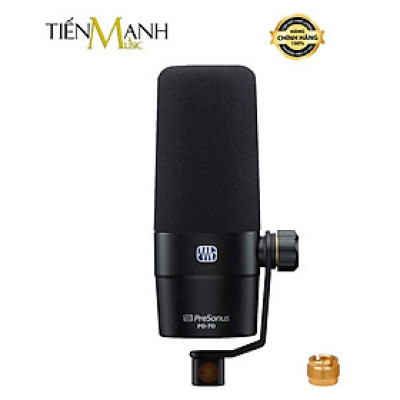 Micro PreSonus PD70 - Mic Thu Âm Dynamic Vocal, Podcast Livestream Phòng Studio Microphone PD-70 Hàng Chính Hãng