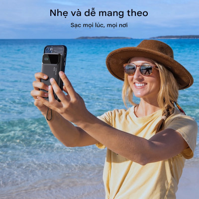 Pin dự phòng sạc nhanh 22.5W Choetech B728/ B729/ B730 dung lượng 10000mAh, 20000mAh, 30000mAh (Hàng chính hãng)