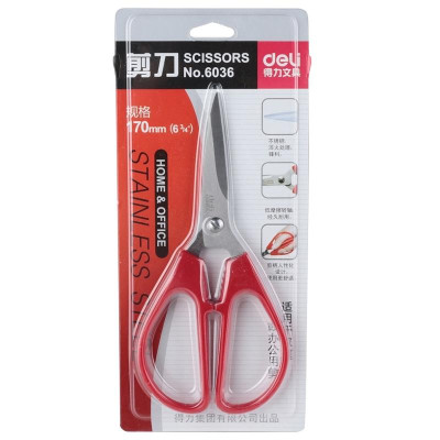 Kéo 170mm Deli 6036