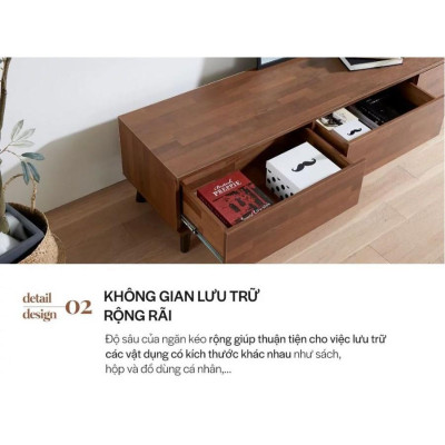 TS005 - KỆ TIVI GỖ MDF CAO CẤP 1800 - Dongsuh Furniture - Nội Thất Cao Cấp Hiện Đại Giá Rẻ