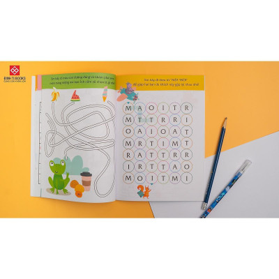 Sách - Tư Duy Nhanh Nhạy, Giải Đố Thật Vui -Cho Bé 3 - 6 Tuổi - Đinh Tị Books