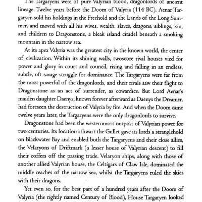 Fire And Blood (A Game Of Thrones)