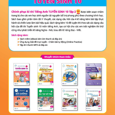 Chinh phục kì thi Tiếng Anh - Tuyển sinh 10 tập 2 (NEW)