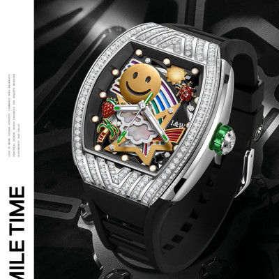 Đồng hồ nam chính hãng IW Carnival Sport IW757G-3,kính sapphire,chống xước,chống nước 50m,Bh 24 tháng,máy cơ (automatic)