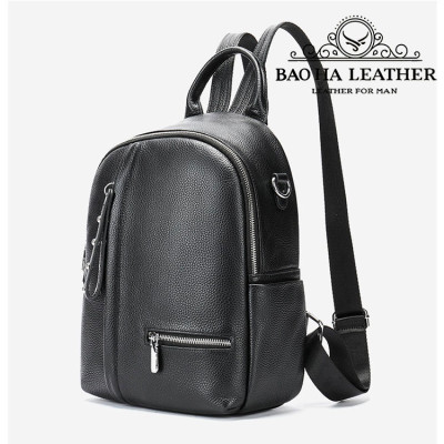 Ba lô nữ da bò đa năng BHM8119 Vừa là balo vừa là túi đeo chéo vai